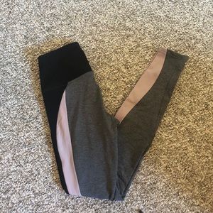 Lululemon grey panel leggings